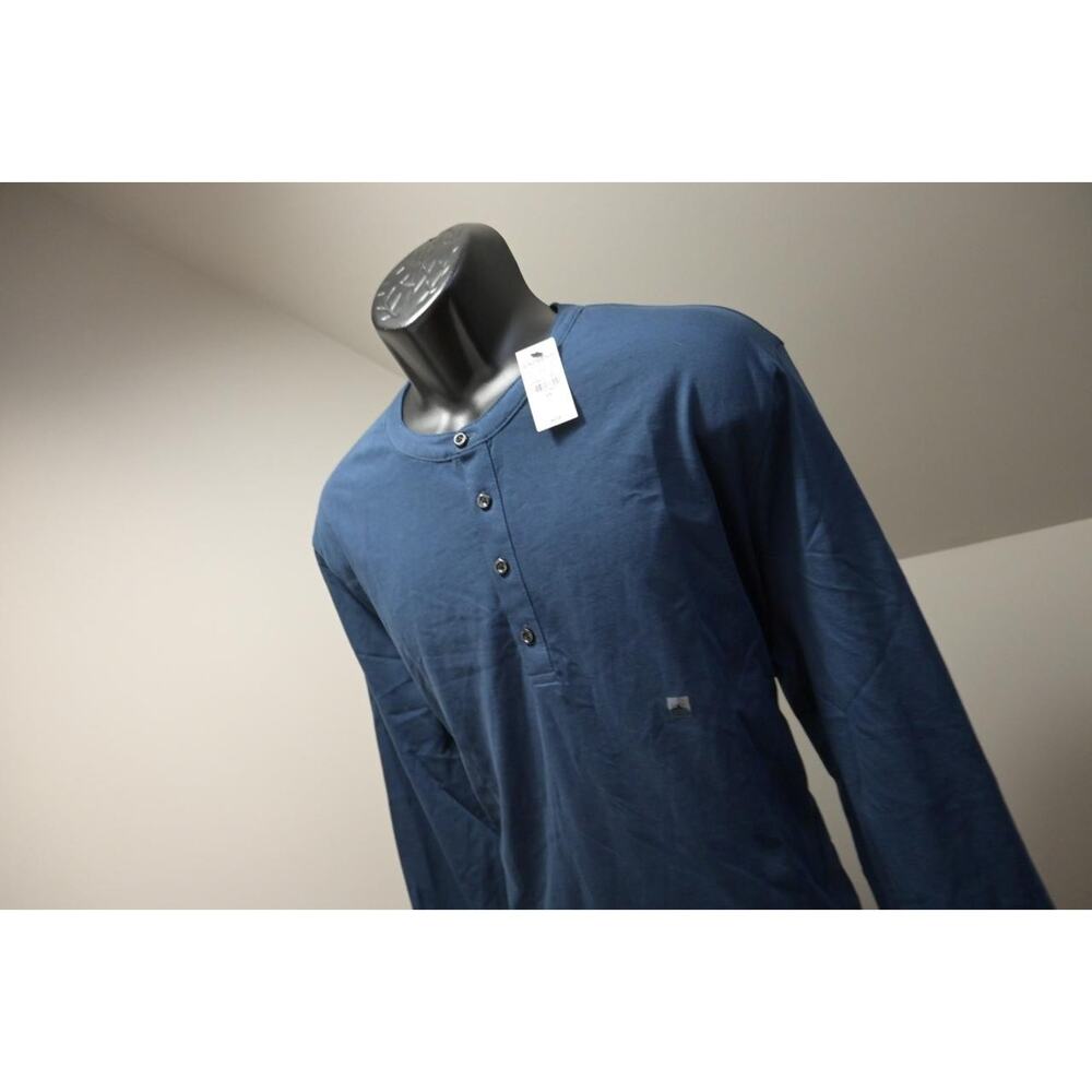 Express Henley Tee Shirt Sweatshirt Moisture Wicking Long Sleeve Mens 2XL NWT
